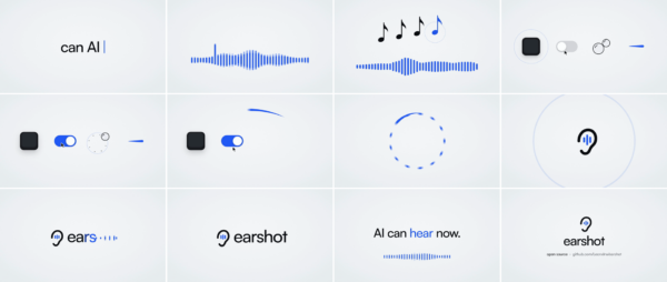 Quadros de apresentação do Earshot código aberto para agentes de IA