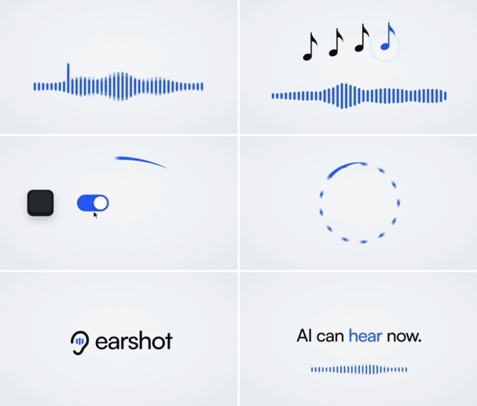 Quadros de apresentação do Earshot código aberto para agentes de IA